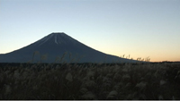 朝霧高原と富士山のサムネイル